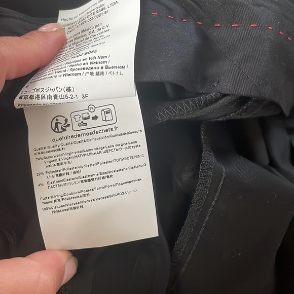 Hugo Modern-fit wool suit pants - Picture 11 of 11